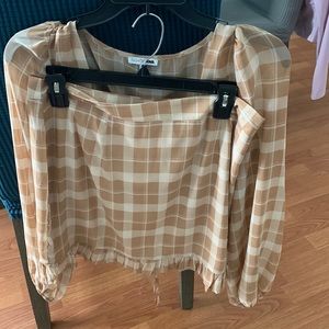 new matching set from fashion nova only worn once